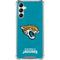 NFL Jacksonville Jaguars Distressed Galaxy A15 5G Clear Case