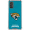 NFL Jacksonville Jaguars Distressed Galaxy A32 5G Clear Case