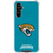NFL Jacksonville Jaguars Distressed Galaxy A54 5G Clear Case