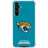 NFL Jacksonville Jaguars Distressed Galaxy A54 5G Clear Case