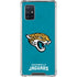 NFL Jacksonville Jaguars Distressed Galaxy A71 5G Clear Case