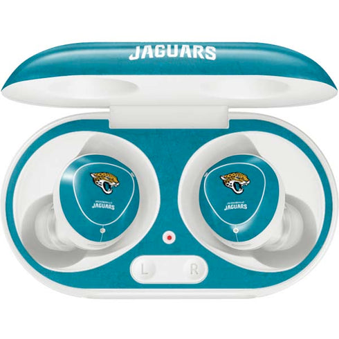 NFL Jacksonville Jaguars Distressed Galaxy Buds Plus Skin