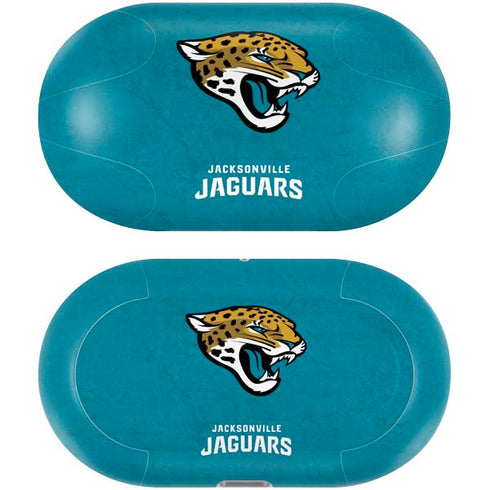 NFL Jacksonville Jaguars Distressed Galaxy Buds Plus Skin