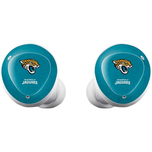 NFL Jacksonville Jaguars Distressed Galaxy Buds Plus Skin