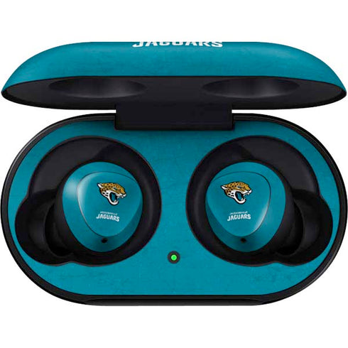 NFL Jacksonville Jaguars Distressed Galaxy Buds Skin