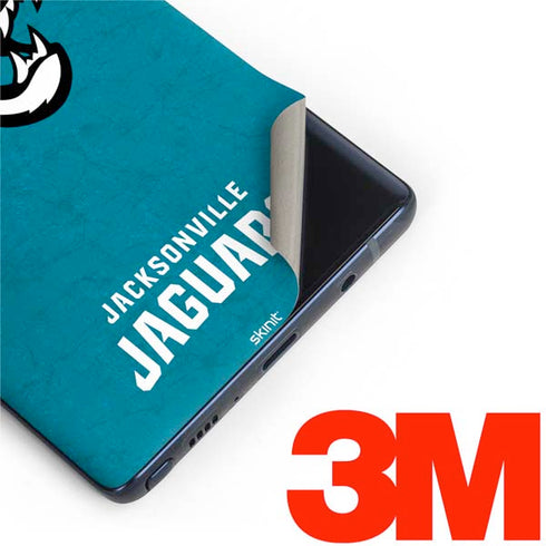 NFL Jacksonville Jaguars Distressed Galaxy Note 9 Skin