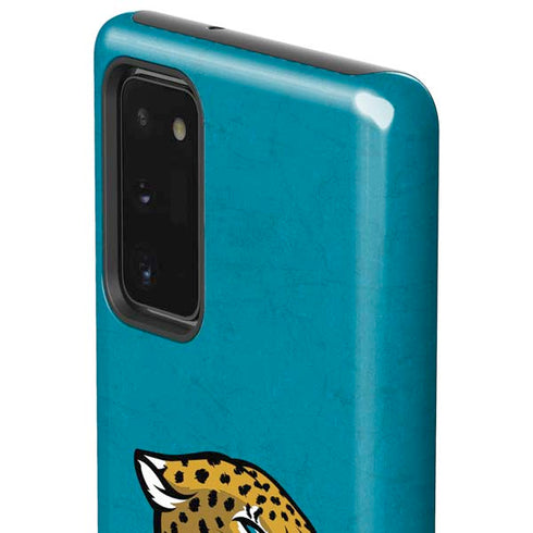 NFL Jacksonville Jaguars Distressed Galaxy Note20 5G Pro Case
