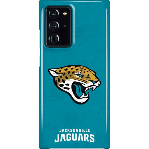 NFL Jacksonville Jaguars Distressed Galaxy Note20 Ultra 5G Lite Case