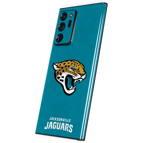 NFL Jacksonville Jaguars Distressed Galaxy Note20 Ultra 5G Skin