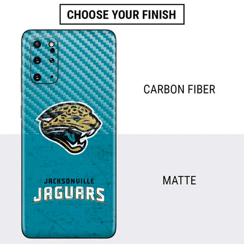 NFL Jacksonville Jaguars Distressed Galaxy S20 Plus Skin