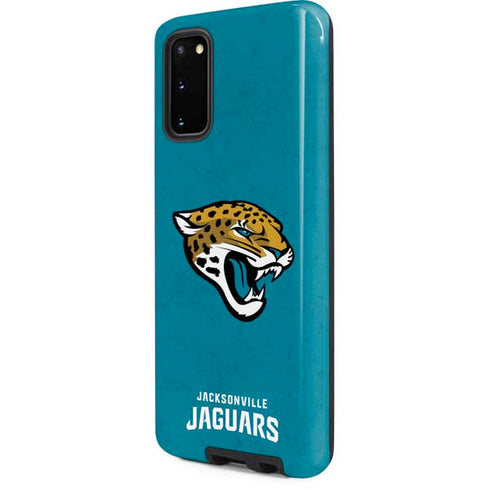NFL Jacksonville Jaguars Distressed Galaxy S20 Pro Case