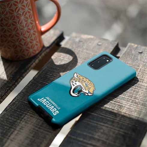 NFL Jacksonville Jaguars Distressed Galaxy S20 Pro Case