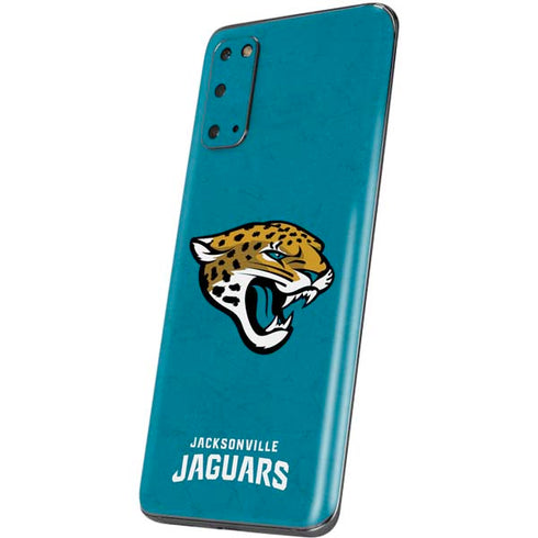 NFL Jacksonville Jaguars Distressed Galaxy S20 Skin