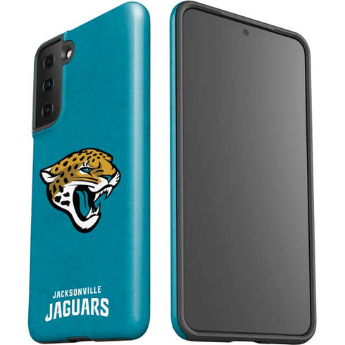 NFL Jacksonville Jaguars Distressed Galaxy S21 FE Pro Case