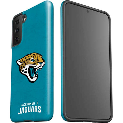 NFL Jacksonville Jaguars Distressed Galaxy S21 Plus 5G Pro Case