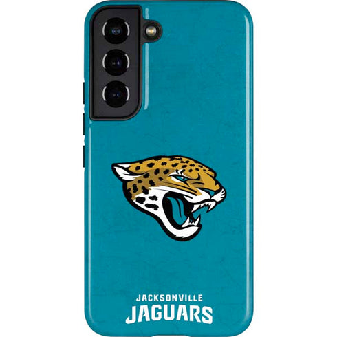 NFL Jacksonville Jaguars Distressed Galaxy S22 Pro Case