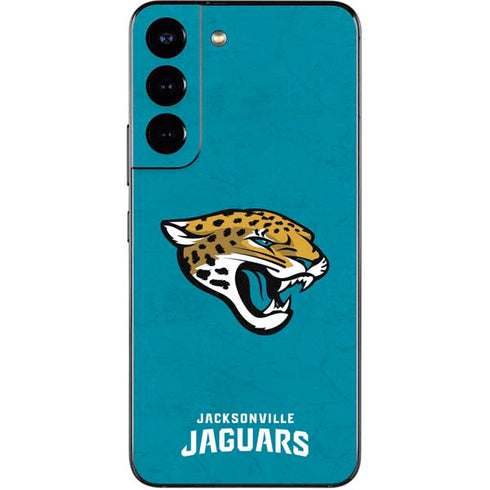 NFL Jacksonville Jaguars Distressed Galaxy S22 Skin