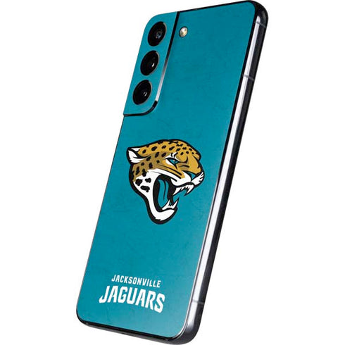 NFL Jacksonville Jaguars Distressed Galaxy S22 Skin