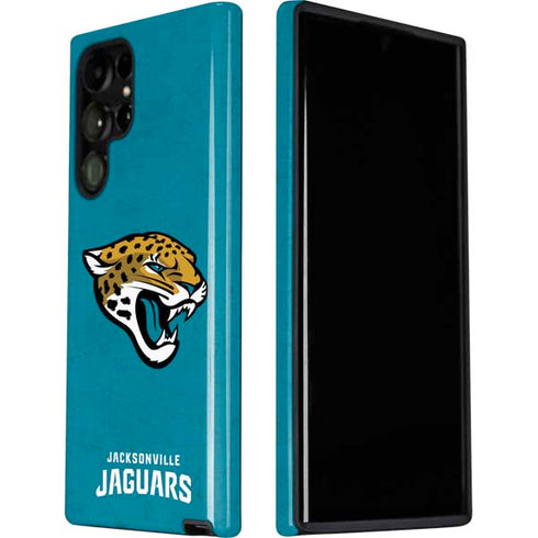 NFL Jacksonville Jaguars Distressed Galaxy S22 Ultra Pro Case