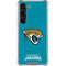 NFL Jacksonville Jaguars Distressed Galaxy S23 Clear Case