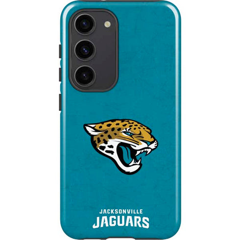 NFL Jacksonville Jaguars Distressed Galaxy S23 Pro Case