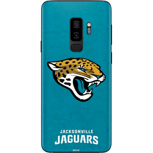 NFL Jacksonville Jaguars Distressed Galaxy S9 Plus Skin
