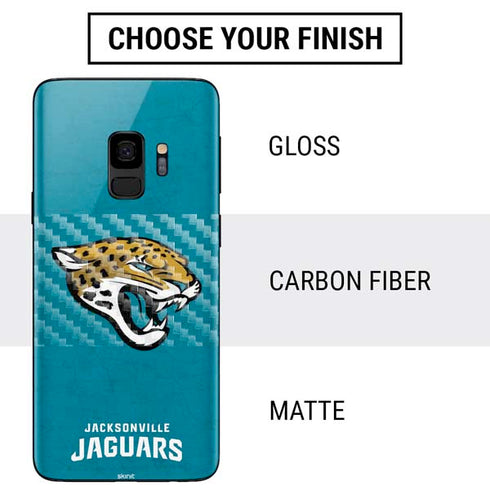 NFL Jacksonville Jaguars Distressed Galaxy S9 Skin