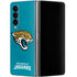NFL Jacksonville Jaguars Distressed Galaxy Z Fold4 5G Skin