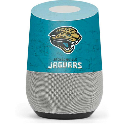 NFL Jacksonville Jaguars Distressed Google Home Skin