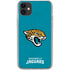 NFL Jacksonville Jaguars Distressed iPhone 11 Clear Case