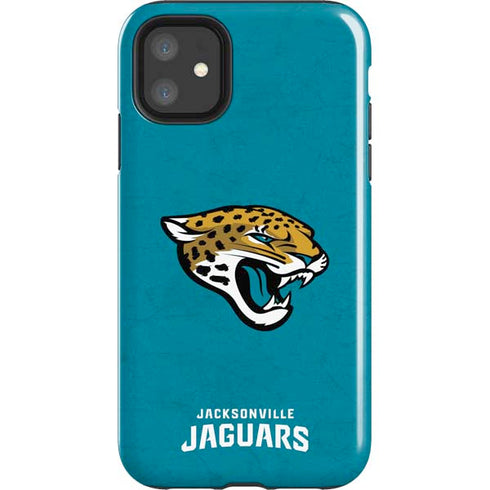 NFL Jacksonville Jaguars Distressed iPhone 11 Impact Case