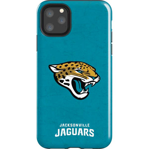 NFL Jacksonville Jaguars Distressed iPhone 11 Pro Max Impact Case