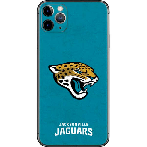 NFL Jacksonville Jaguars Distressed iPhone 11 Pro Max Skin
