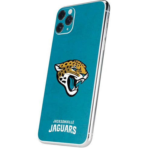 NFL Jacksonville Jaguars Distressed iPhone 11 Pro Max Skin