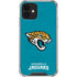 NFL Jacksonville Jaguars Distressed iPhone 12 Mini Clear Case