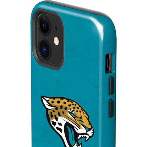 NFL Jacksonville Jaguars Distressed iPhone 12 Mini Impact Case