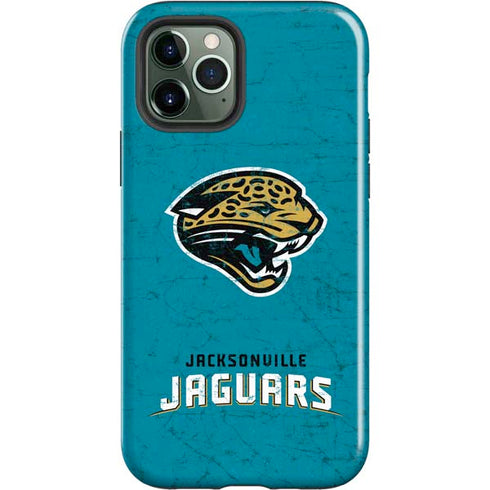 NFL Jacksonville Jaguars Distressed iPhone 12 Pro Max Impact Case