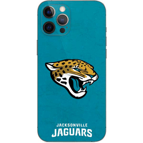 NFL Jacksonville Jaguars Distressed iPhone 12 Pro Max Skin