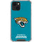 NFL Jacksonville Jaguars Distressed iPhone 13 Mini Clear Case