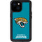 NFL Jacksonville Jaguars Distressed iPhone 13 Mini Waterproof Case