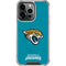 NFL Jacksonville Jaguars Distressed iPhone 13 Pro Clear Case