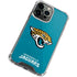 NFL Jacksonville Jaguars Distressed iPhone 13 Pro Clear Case