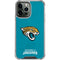 NFL Jacksonville Jaguars Distressed iPhone 13 Pro Max Clear Case