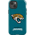 NFL Jacksonville Jaguars Teal Distressed iPhone 15 Impact Case