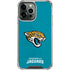 NFL Jacksonville Jaguars Distressed iPhone 15 Pro Max Clear Case