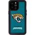 NFL Jacksonville Jaguars Teal Distressed iPhone 14 Pro Max Waterproof Case