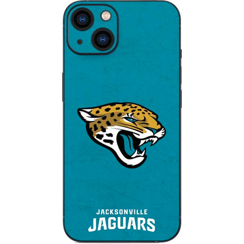 NFL Jacksonville Jaguars Distressed iPhone 14 Skin