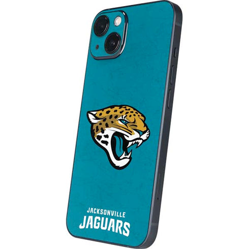 NFL Jacksonville Jaguars Distressed iPhone 14 Skin
