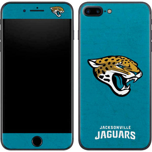 NFL Jacksonville Jaguars Distressed iPhone 8 Plus Skin