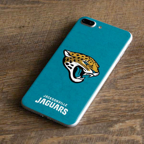 NFL Jacksonville Jaguars Distressed iPhone 8 Plus Skin